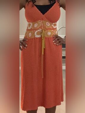 Lia Molly Crochet/Knit Dress-FALL READY!🤩